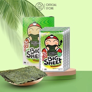 Hộp 12 gói snack rong biển big sheet vị truyền thống -gói 3.2g