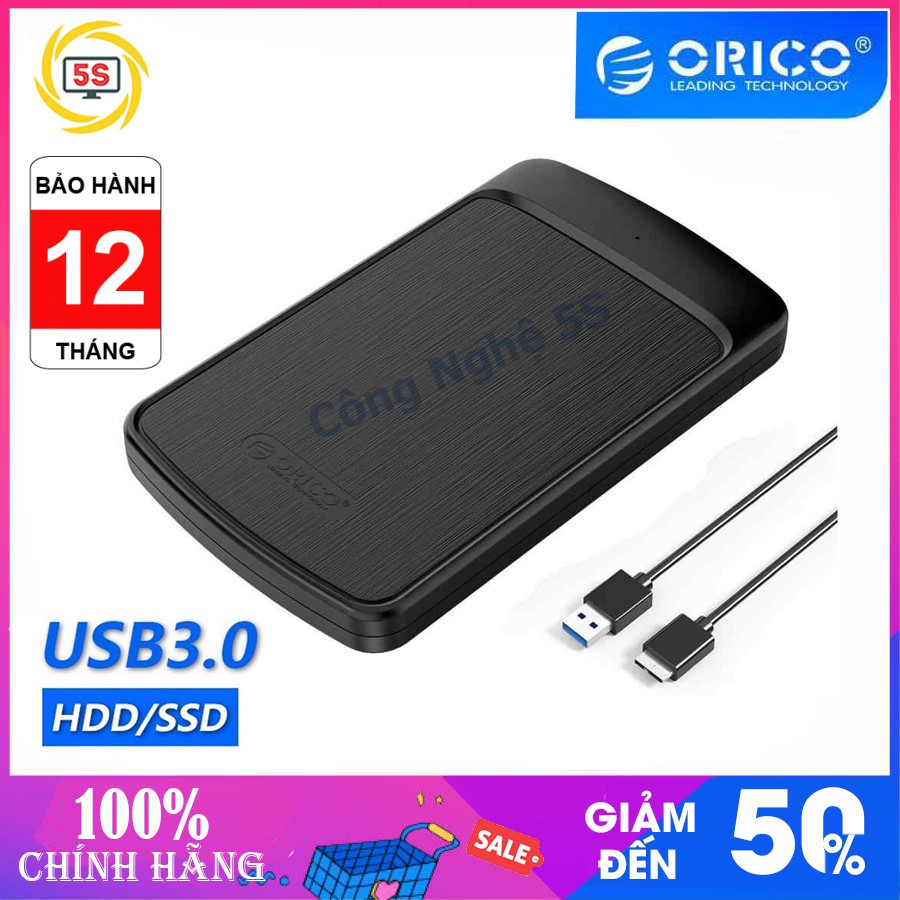 HDD BOX 2.5'' Orico 2020U3 Sata III USB 3.0 - Bảo hành 12 tháng !!!