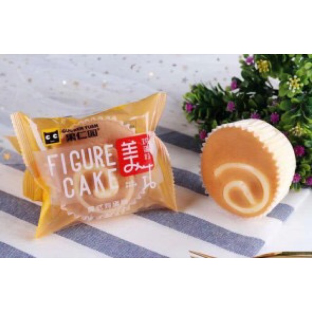 Bánh bông lan vân tròn 14k/ 2 cái