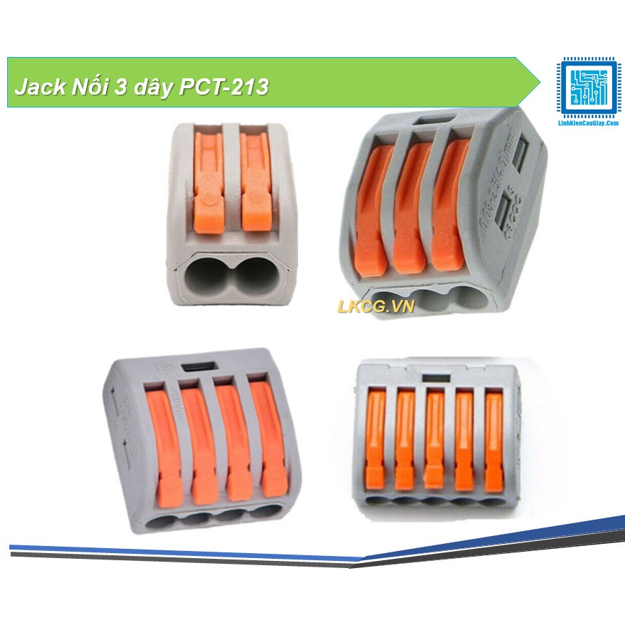 Jack Nối 3 dây PCT-213