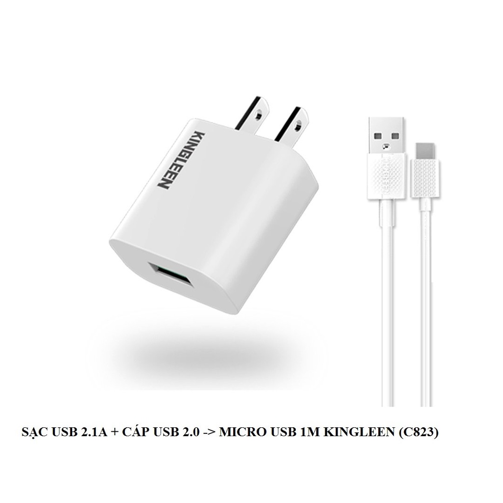Bộ Sạc Nhanh 2.1A cho IP(Cốc sạc + Cáp Sạc)- Dùng cho IP6 7 8 plus 11 x xs max đến IP12 Pro Ma