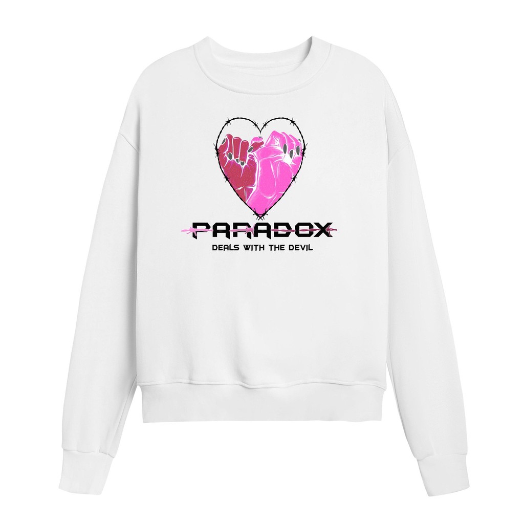 Áo thun paradox PROMISE SWEATER (White)