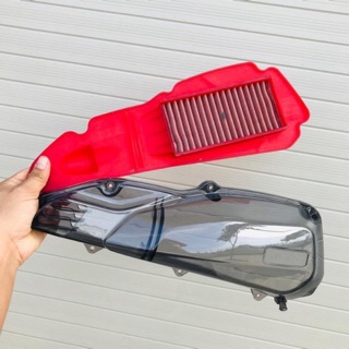 Bộ 2 lọc gió + pô e vision 2018 2019