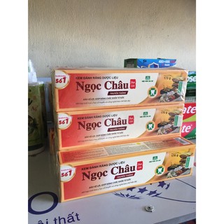 KEM ĐÁNH RĂNG DƯỢC LIỆU NGỌC CHÂU  170g. 100g