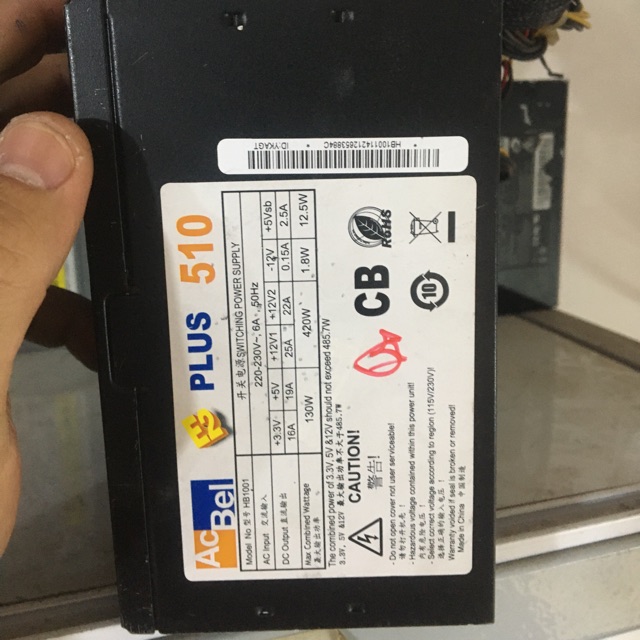 Nguồn cst ACBE E2 PLUS 510 Chính hãng