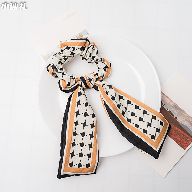 Dây Buộc Tóc Thắt Nơ Cỡ Lớn Đơn Giản Dễ Thương Cho Nữ