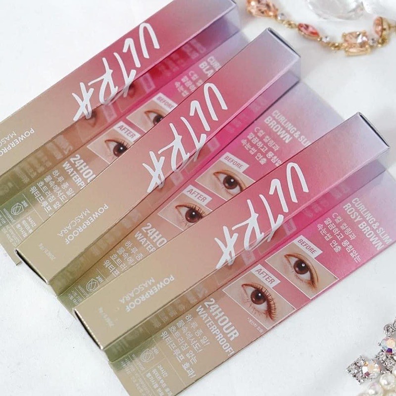 CHẢI MI CHỐNG TRÔI MISSHA ULTRA POWERPROOF MASCARA CURLING & SLIM