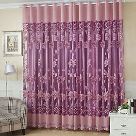 Rèm Cửa Sổ Hoa Văn (100x250cm)