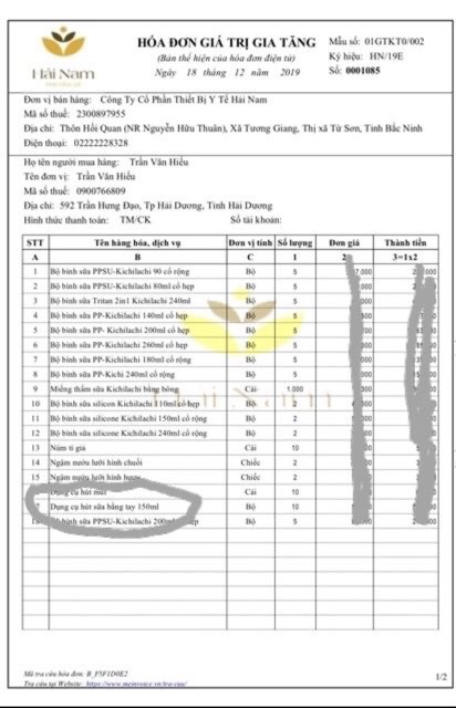Dụng cu hút mũi dây an toàn cho bé