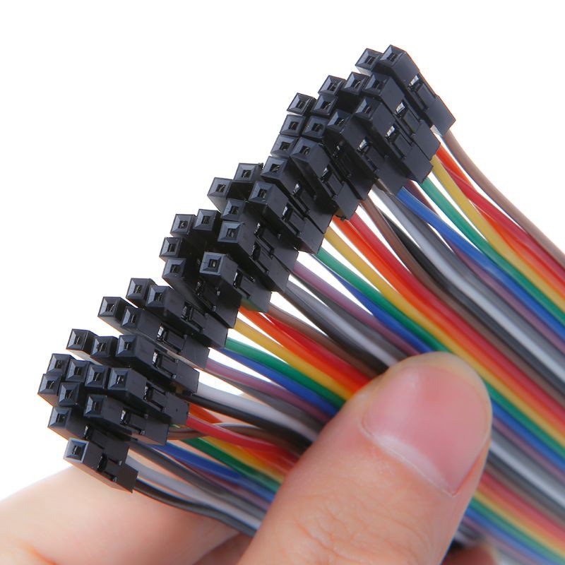 ❤❤ 40Pin Dupont Cable Jumper Wire Line 2.54mm Female to Female Connector Cable