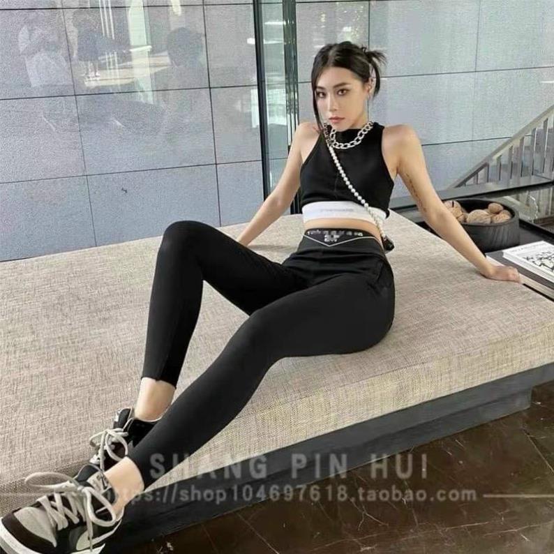 Quần legging khoá hông DH