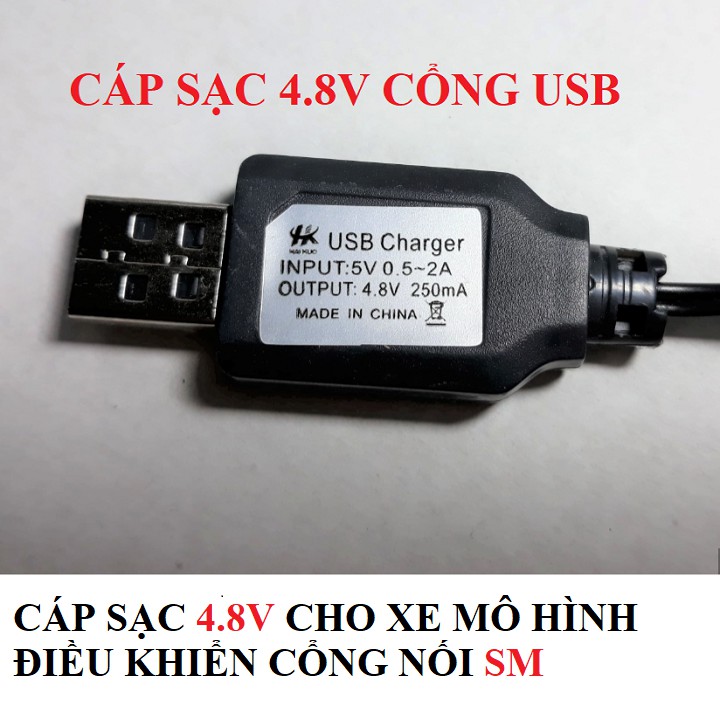 Pin xe mô hình 4.8v 2400mah (2 hàng) cho xe mô hình điều khiển