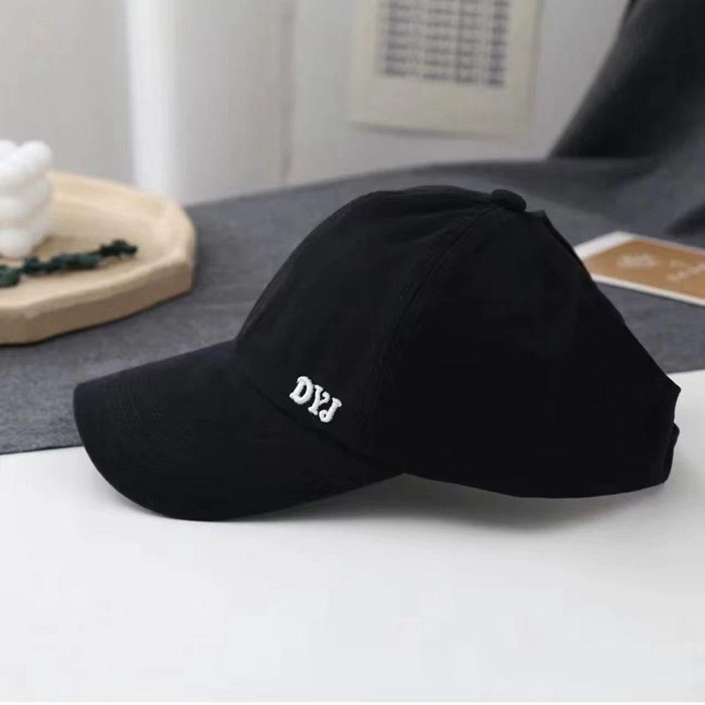 FORBETTER Mũ Lưỡi Trai Cotton Hở Chóp Thiết Kế Thắt Bím Đuôi Ngựa Phong Cách Hàn Quốc Thời Trang Unisex