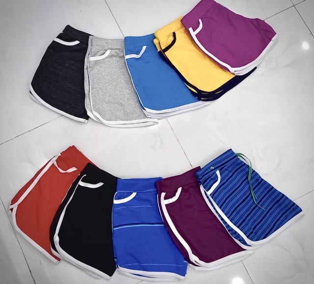 Quần Đùi Nữ Short Gym Thể Thao Viền Thun Rẻ Đẹp SHEEP YUMI SHOP QV01 | BigBuy360 - bigbuy360.vn