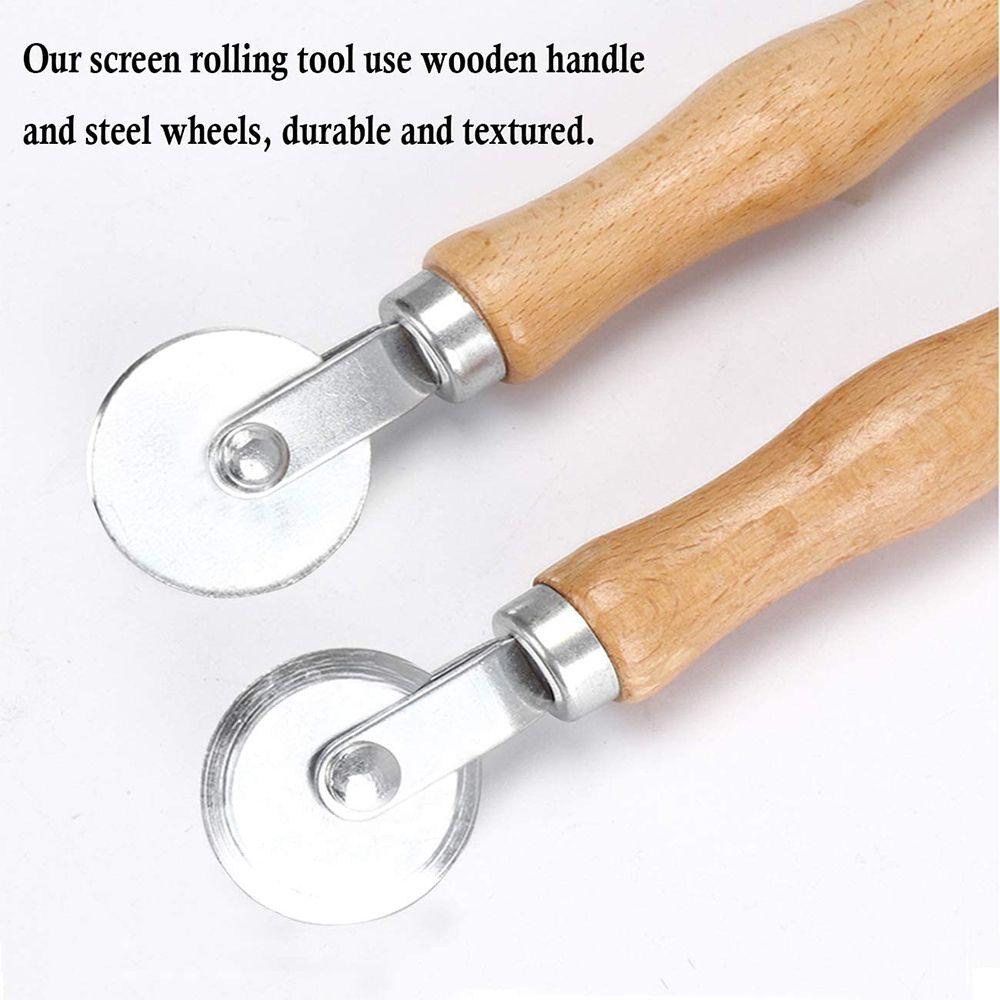 Dụng Cụ Bánh Xe Lăn Lắp Đặt Màn Cửa Sổ Hai Bánh Xe