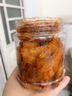 Mực rim ( ngào) tỏi ớt Bình Định