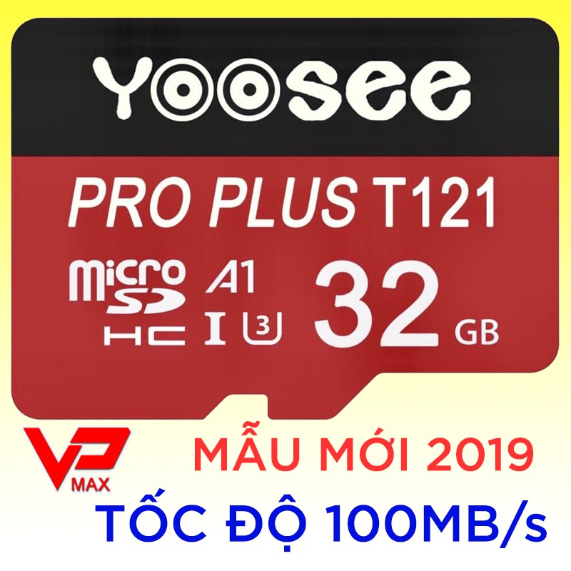 Combo 10 Thẻ Yoosee 32gb tốc độ 100Mb/s