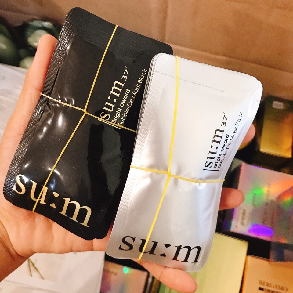 Mặt nạ sủi bọt thải độc Sum chính hãng Hàn Quốc | Thế Giới Skin Care