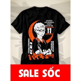 🔥siêu sale🔥 🔥sale sốc🔥mẫu áo thun in hình haikyuu - tsukishima kei đẹp giá rẻ hot nhất /uy tín chất lượng