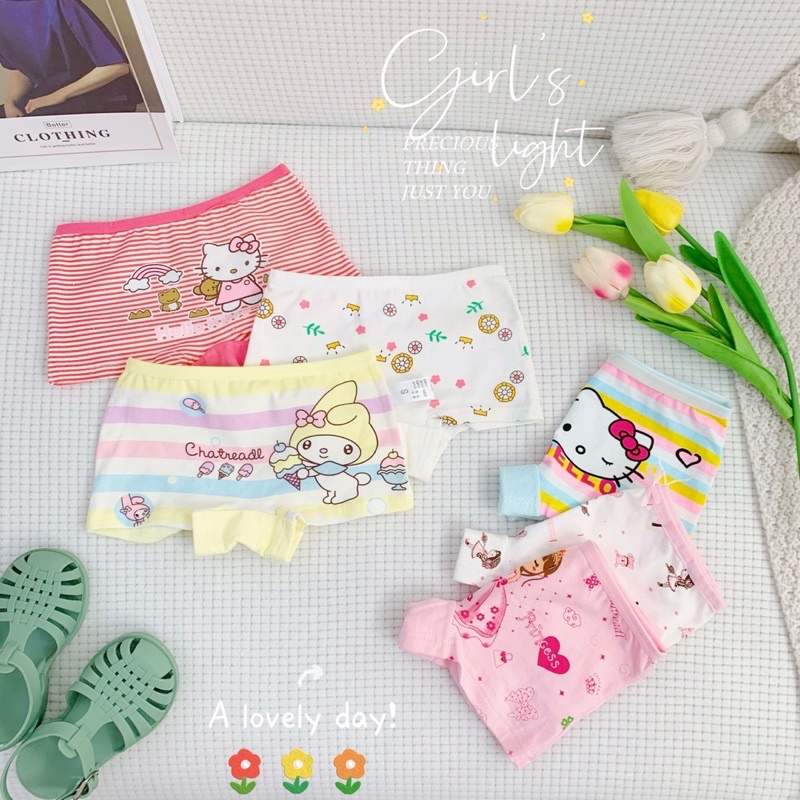 Quần chip đùi bé gái 8-24kg (HÀNG LOẠI 1)- 22Q000