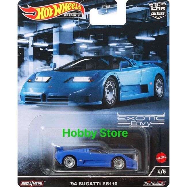 Hobby Store xe mô hình Hot Wheels Premium Exotic Envy 2 Set Lẻ