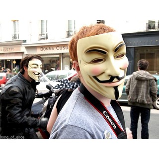 Mặt Nạ Hoá Trang Anonymous V for Vendetta
