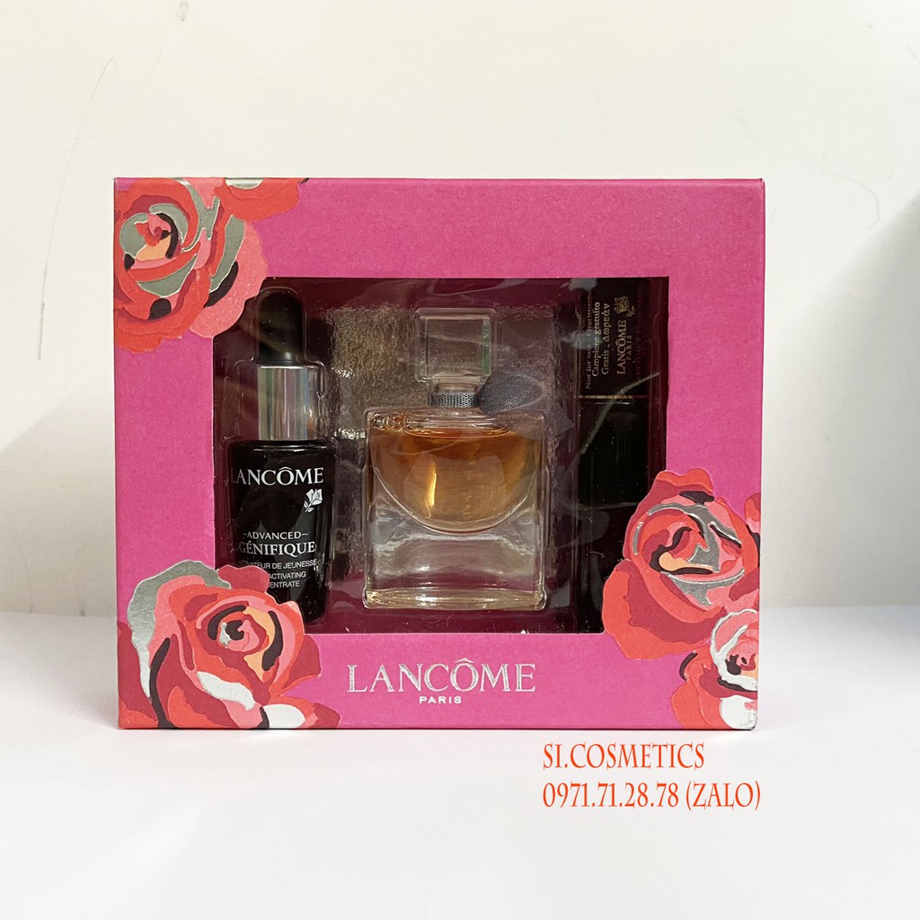 Bộ quà tặng nước hoa nữ mini LANCOME la vie est belle 3pc