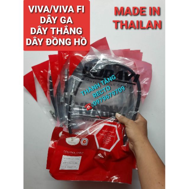 DÂY GA/DÂY THẮNG/DÂY ĐỒNG HỒ VIVA/VIVA FI CHÍNH HÃNG HODAVI THAILAN