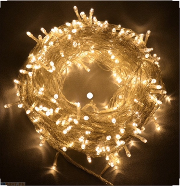 Đèn nháy led vàng dài 8m loại đẹp | BigBuy360 - bigbuy360.vn