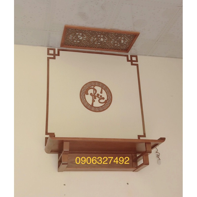 Bộ viền trang trí bàn thờ trang nghiêm và đẹp