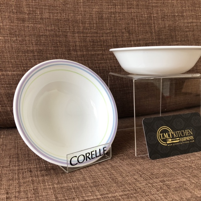 Combo 2 Tô Thủy Tinh Mỹ Corelle Moon Glow 410/418-MG  295ml/532ml