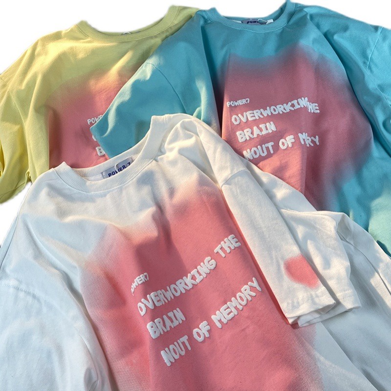 NRVP Áo Thun Tay Ngắn Cổ Tròn Thời Trang Mùa Hè Phong Cách Hàn Quốc Dành Cho Nữ 2022