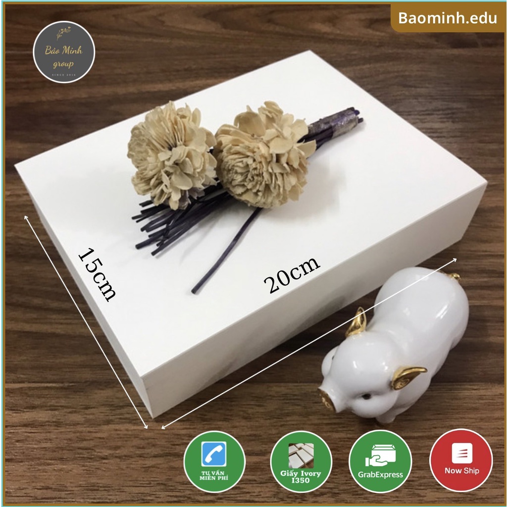 Flashcard - 50 Thẻ trắng 15x20 cm chuẩn giấy Ivory 350