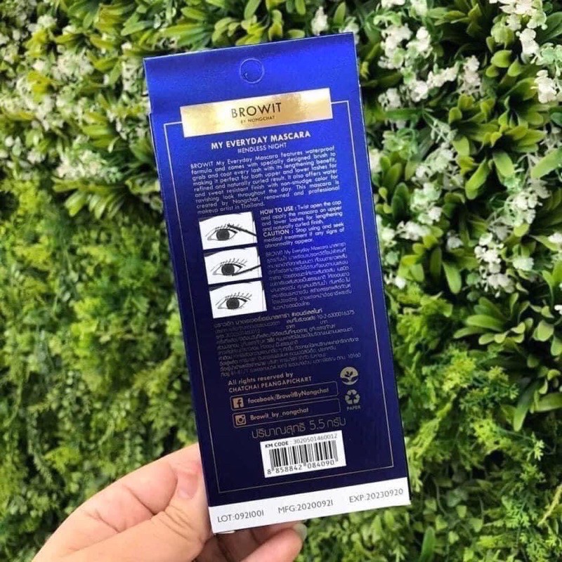 Mascara Browit Nongchat Thái Làm Dày Dài Mi Chuyên Dụng Cho Makeup | BigBuy360 - bigbuy360.vn