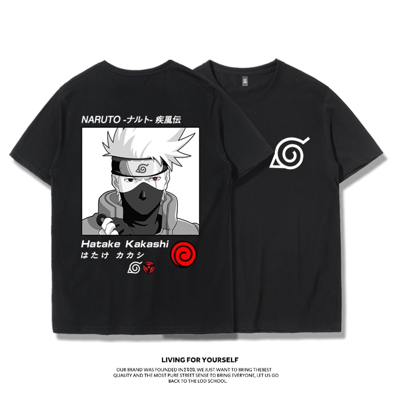 HOT🔥 Áo Phông Naruto Hinata Uchiha Sasuke Itachi Kakashi anime manga mẫu mới cực chât