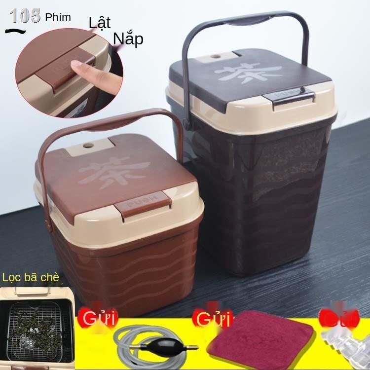 Thùng đựng rác nhựa, bã trà, cà phê gia đình MUA 1 TẶNG 4