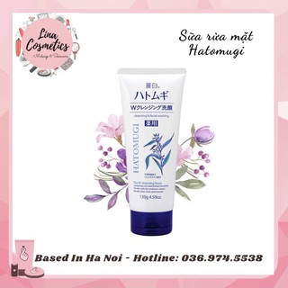 Sữa Rửa Mặt Nhật Bản Hạt Ý Dĩ Naturie Hatomugi Cleansing Facial Washing