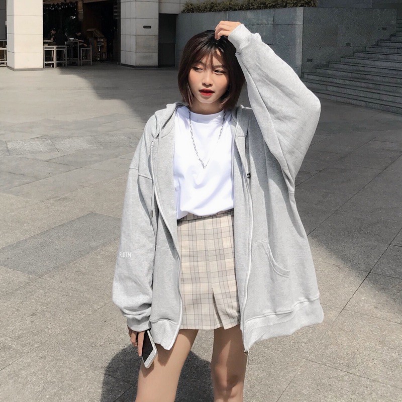 HOODIE ZIP R. SENTINIALS/ LIGHT GREY | BigBuy360 - bigbuy360.vn