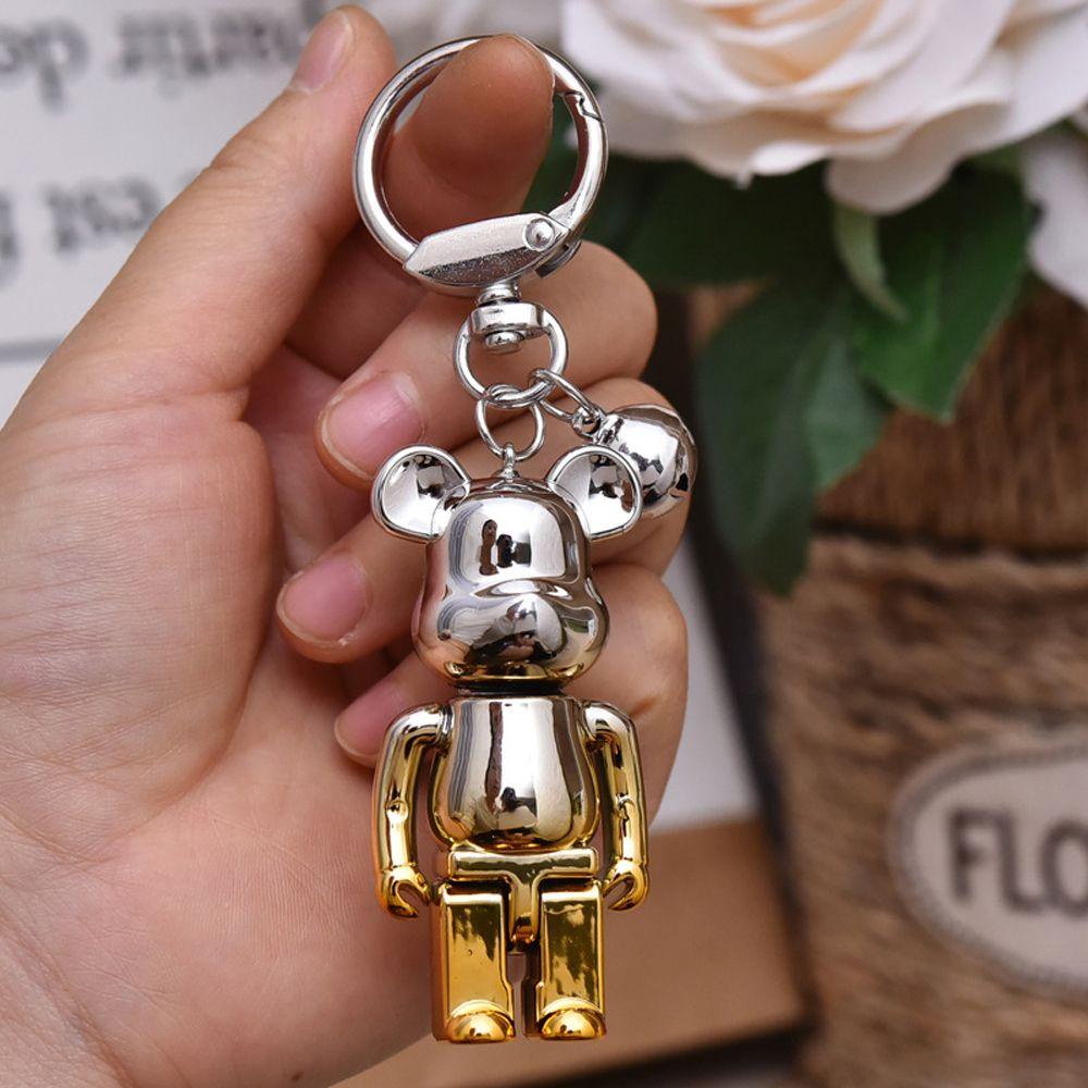 Móc Chìa Khóa Xe Hơi / Túi Xách Hình Gấu Sáng Tạo DIY