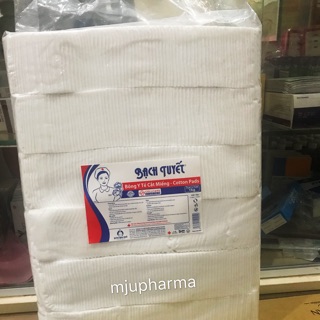 bông y tế bạch tuyết cắt sẵn( bịch 1kg)