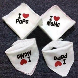 Gói 10 Chiếc Khăn Sữa Papa Mama