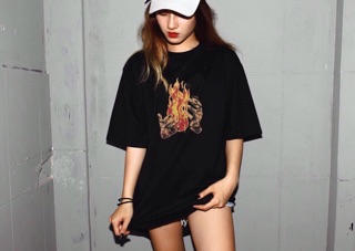 Áo Thun Tay Lỡ Form Rộng Off White