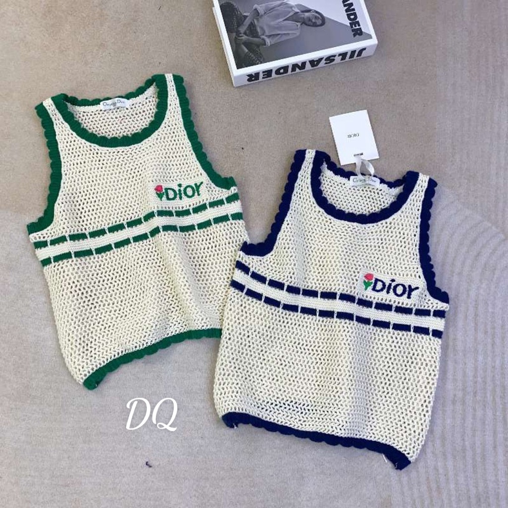 Áo len viền chữ Di or siêu hot