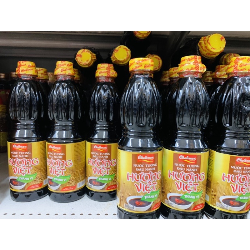 Nước tương đậu nành Hương Việt 500ml