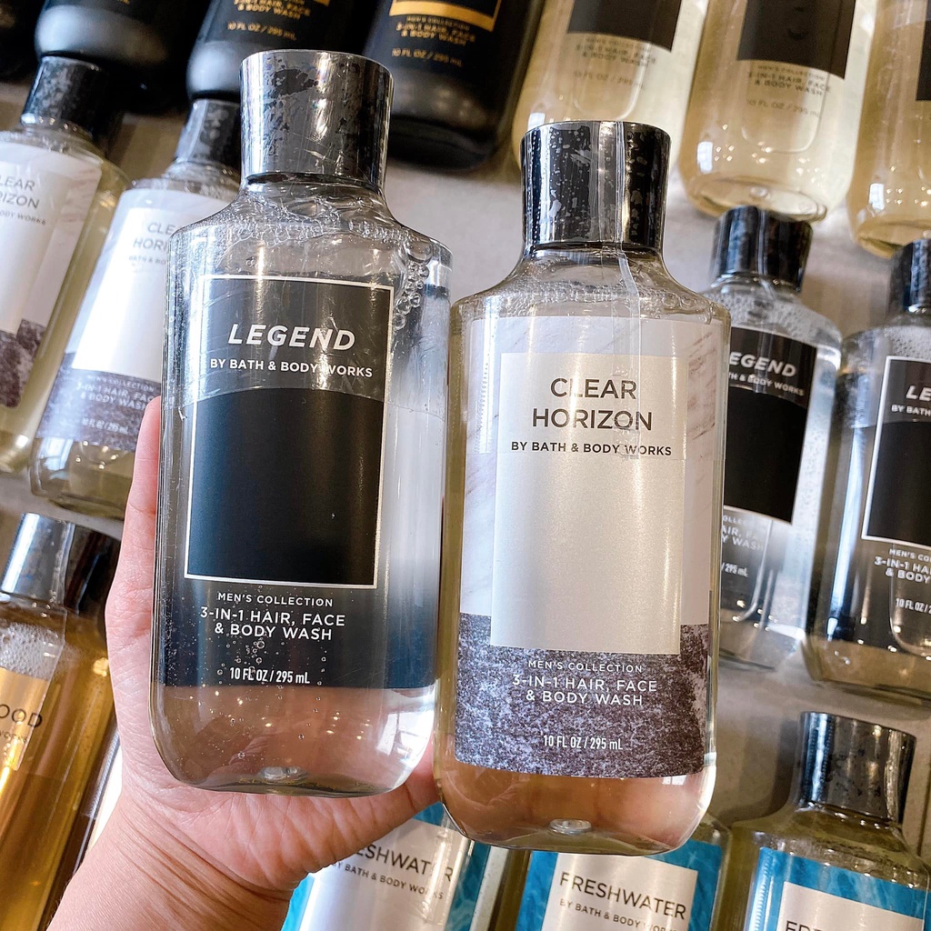 Sữa Tắm nam Bath and Body Works 3trong1 295ml