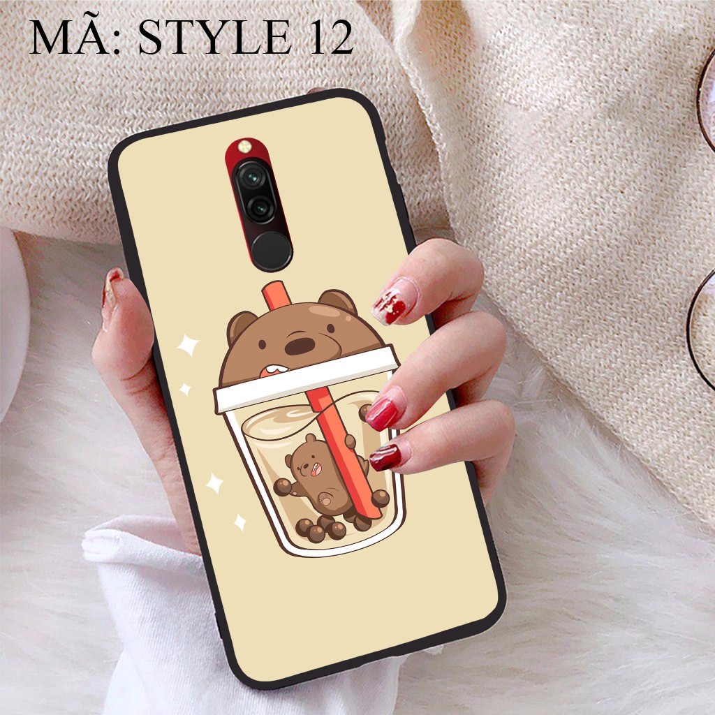 Ốp lưng Xiaomi Redmi 8 viền dẻo TPU BST Phong Cách Trẻ Trung