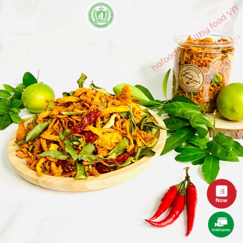  Khô gà lá chanh ăn cực ngon hafood, ăn là phê hộp 200 gr | BigBuy360 - bigbuy360.vn