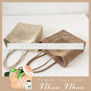 Túi cói đan lưới ( Lớn )
