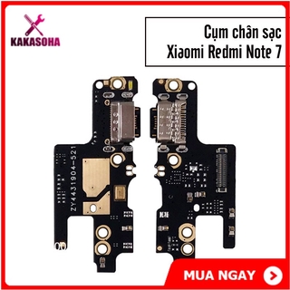 Cụm chân sạc Xiaomi Redmi Note 7 - Note 7 Pro , liền Mic nghe gọi , bo sạc Xiaomi, bo chân sạc Xiaomi