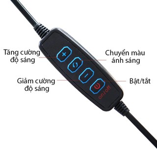 Đèn led tròn dùng cho giá đỡ, tripod